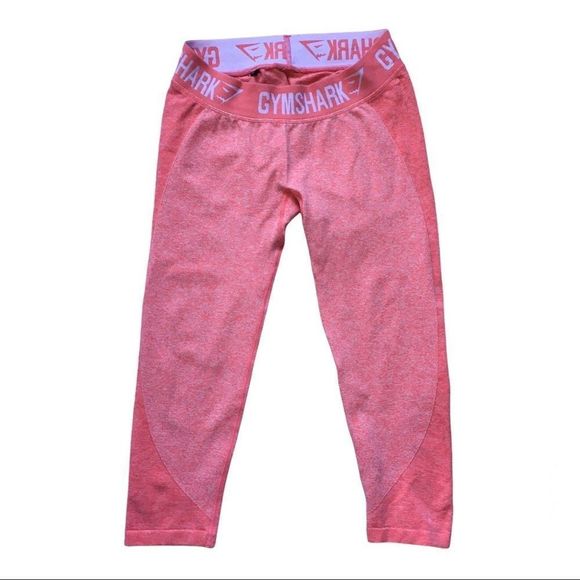 Gymshark Flex low rise cropped leggings size XS pink workout gym leggings​ - Picture 5 of 10